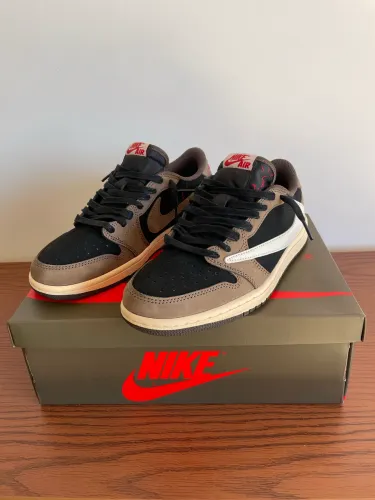 travis scott x air jordan 1 low retro sp dark mocha