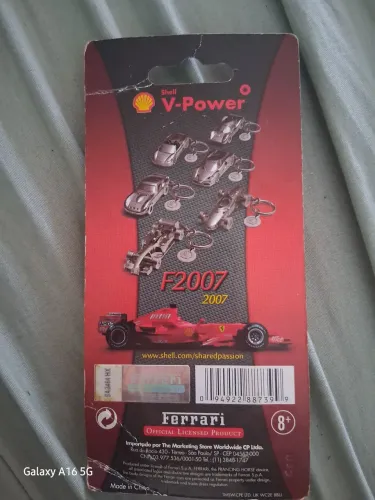 Ferrari F1 - Chaveiro oficial Shell
