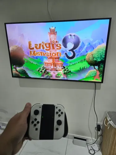 Nintendo Switch Oled Apenas na TV desbloqueado