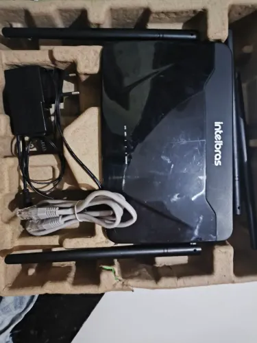 Roteador wi-fi 5 Intelbras Action RF1200 4 antenas