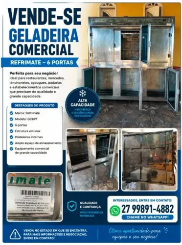 Geladeira comercial