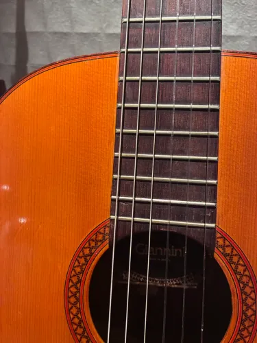Violão Antigo Giannini Anos 70 - Escala Reduzida | Mão Entalhada Filetagem Rara