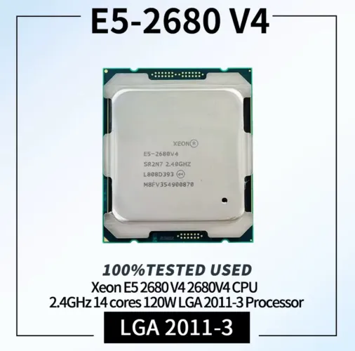Processador e5 2680 v4 só pegar o colocar no pc