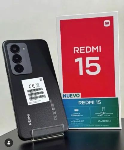 REDMI 15 4G 6RAM 128GB BLACK