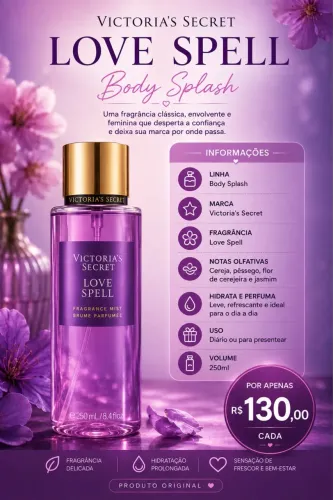 Body Splash Victoria's Secret love spell 250ml