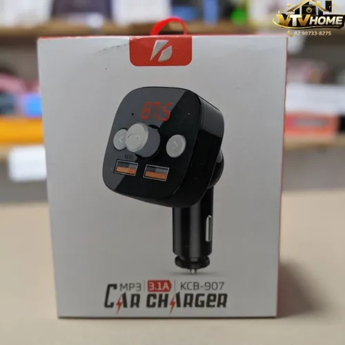 Transmissor Bluetooth MP3 Automotivo + Entrega Grátis 