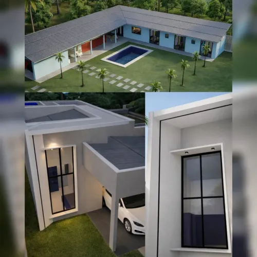 Projetos de residências completos