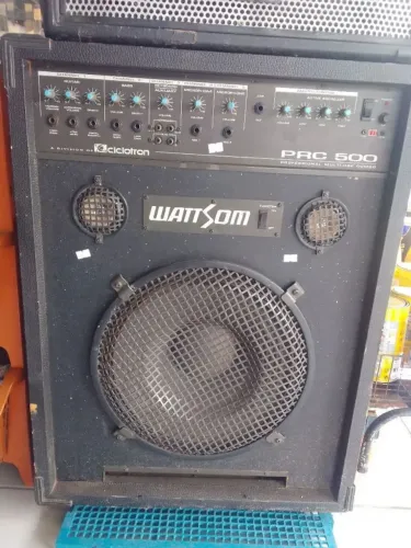 Caixa amplificada ciclotron prc500 sem auto falante