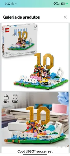 Lego Editions Destaques do futebol Lionel Messi Copa do Mundo Argentina Lacrado