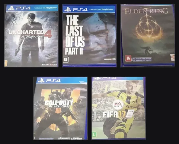 VENDO 7 JOGOS DE PS4