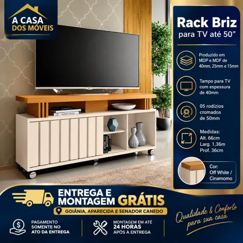 Bancada Briz TV 50 1.36m