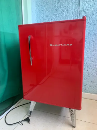 Frigobar Brastemp Vermelho Usado - Ótimo Estado | Funcionando Perfeitamente