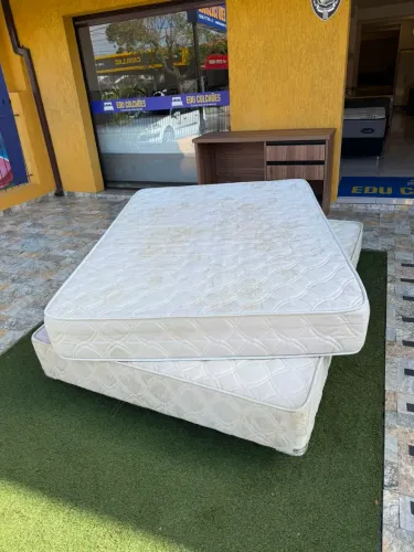 Cama de Casal MAXESPUMA SEMINOVA TOP - ENTREGAMOS