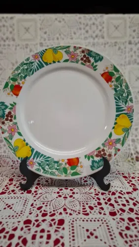 Prato de Cerâmica Vintage Flórido