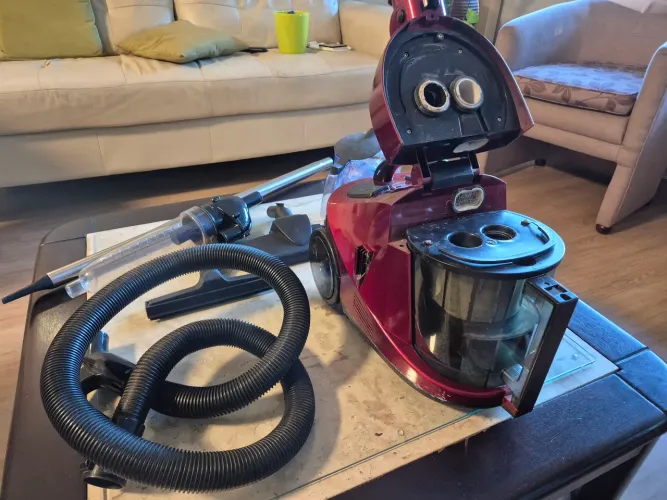 Aspirador de pó e líquidos  Acqua Power Fun Clean  1200w