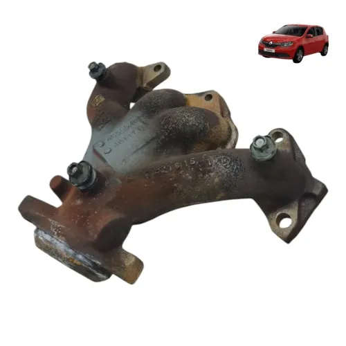 Coletor Escape Renault Sandero Logan 1.6 8v 2016 2017 2018