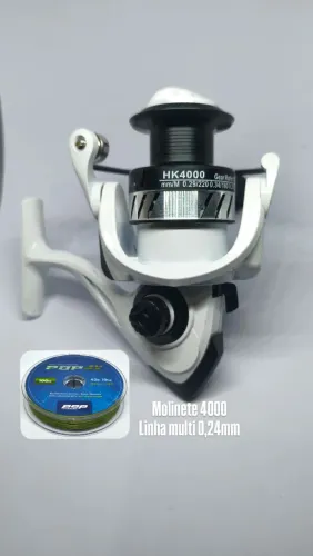 Molinete 4000 com linha novos