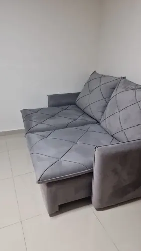 Sofá cinza