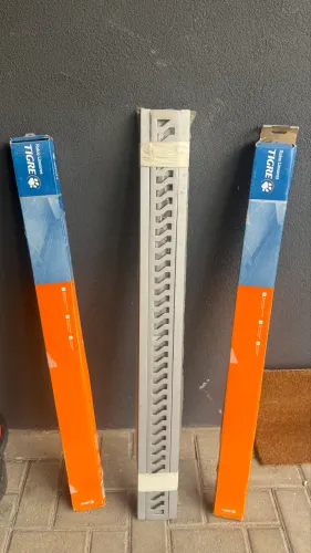 3 Ralos Lineares - 2 Tigre Inox 90cm + 1 Ralo 1m