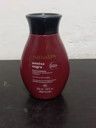 Óleo Glorioso Nativa SPA Ameixa Negra - O Boticário (Original)