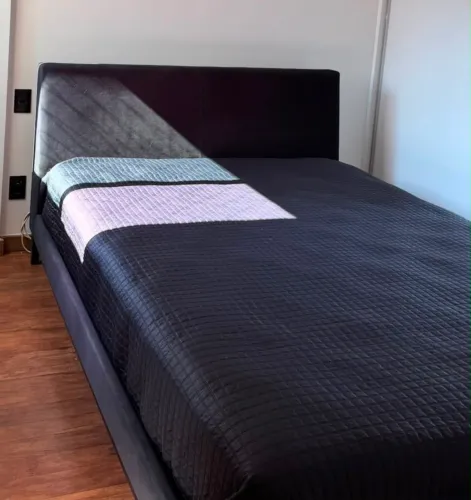 CAMA QUEEN PRIMA LINEA + COLCHÃO INGLÊS