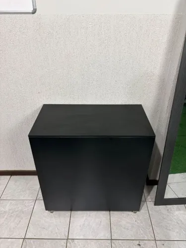 Mesa de canto cômoda caixote sem gavetas para decoração ou suporte, mdf