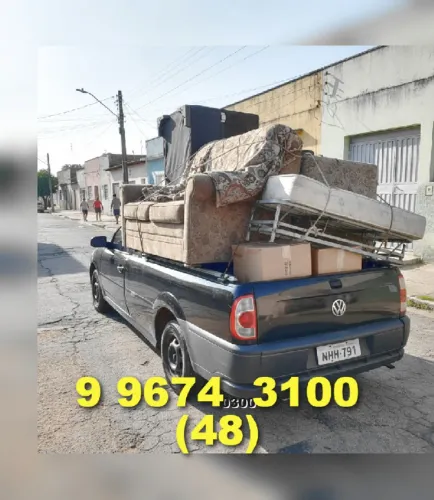 Frete p/ material de construção aceito Pix Marcelo (48) 9.9674.3100 agora pela manhã