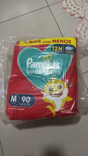 Fraudas Pampers 90 unid
