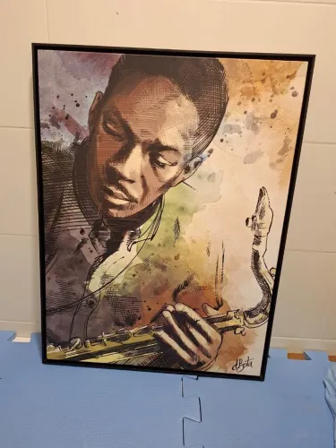 Quadro urban arts JHON COLTRANE