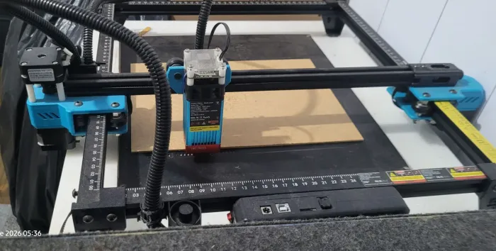 Impressora gravadora corte a laser