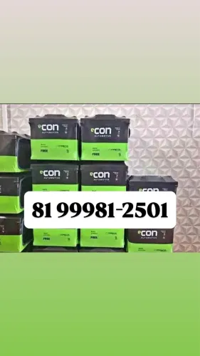Bateria 60ah econ 439,00 frete grátis 24 meses de garantia 
