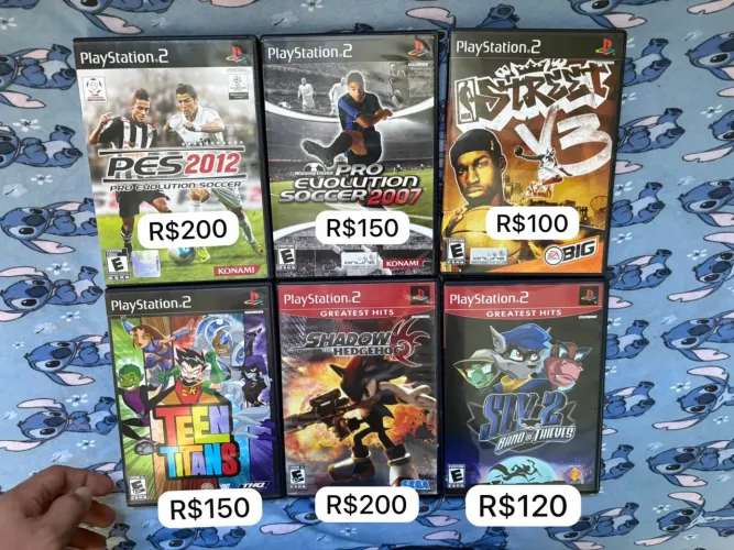 Jogos originais ps2