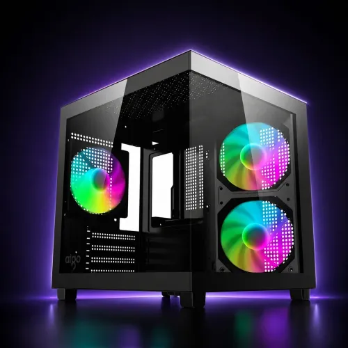 Gabinete gamer 3 fans