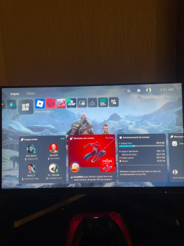 Monitor 240hz/aoc, nem 1 ano de uso