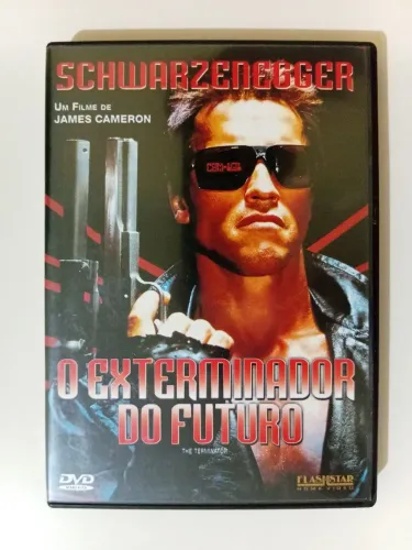 Filme DVD O Exterminador Do Futuro Versão Flashstar Home Video Arnold Schwarzenegger