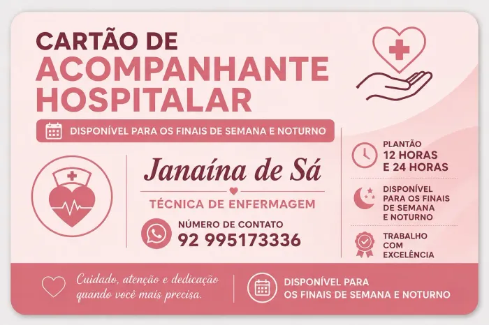 Acompanhante hospitalar 