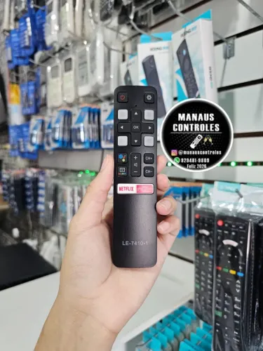 Controle para tv TCL smart 4k