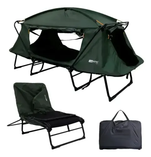 Cama Barraca de Casal Dobrável Tatu para Camping - Nautika
