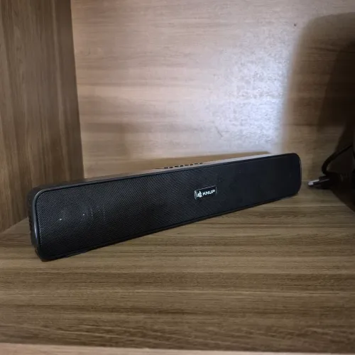 Cx. De som Bluetooth p/ progetor (recarregável)