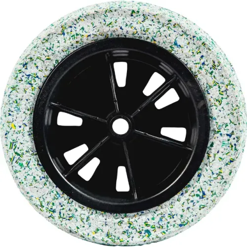 Roda completa com pneu maciço, linha leve, 110, FORCE 