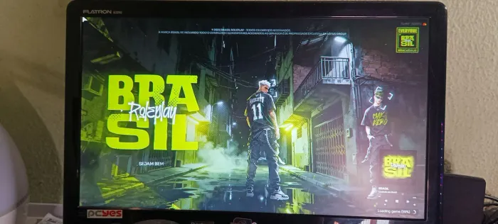Pc gamer completo rodando tudo 
