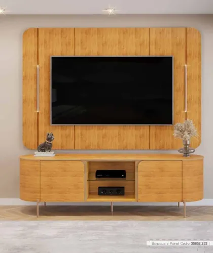 Painel com bancada