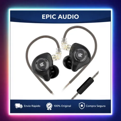 Kz Edx Pro X - Com Microfone (Novo/Lacrado)