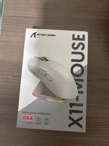 Mouse gamer Attack Shark X11 NOVO lacrado
