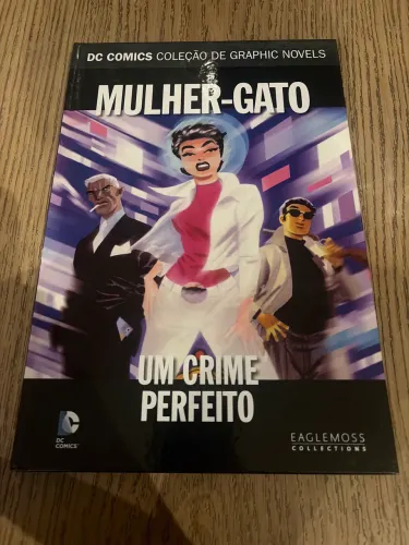 Hq Mulher Gato Um crime Perfeito - Dc Eaglemoss 
