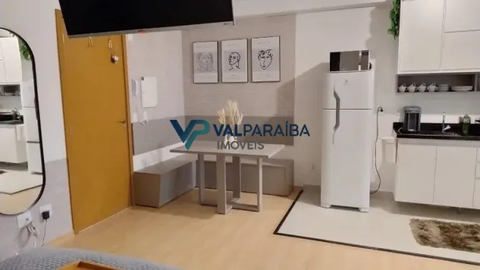 Studio mobiliado para locação ou venda no Jardim Aquários, São José dos Campos - SP