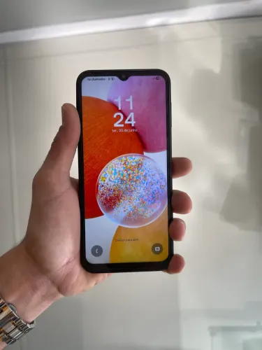 Samsung a14 128gb tudo ok tudo original 
