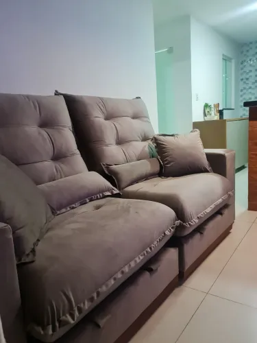 Sofás molas ensacadas de Luxo 