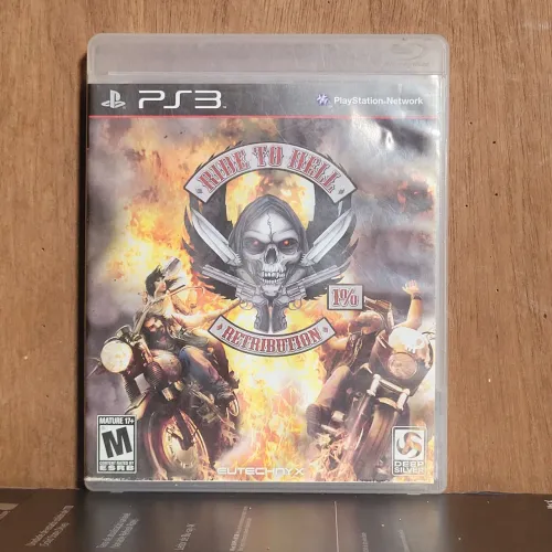 Ride tô Hell 1% Retribution para Playstation 3| Original Game PS3 Impecável Estado 