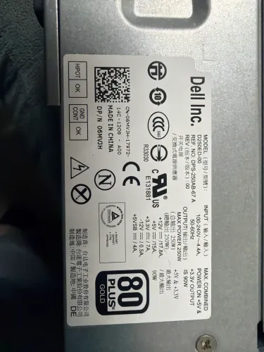 Fonte Dell D250ED-00